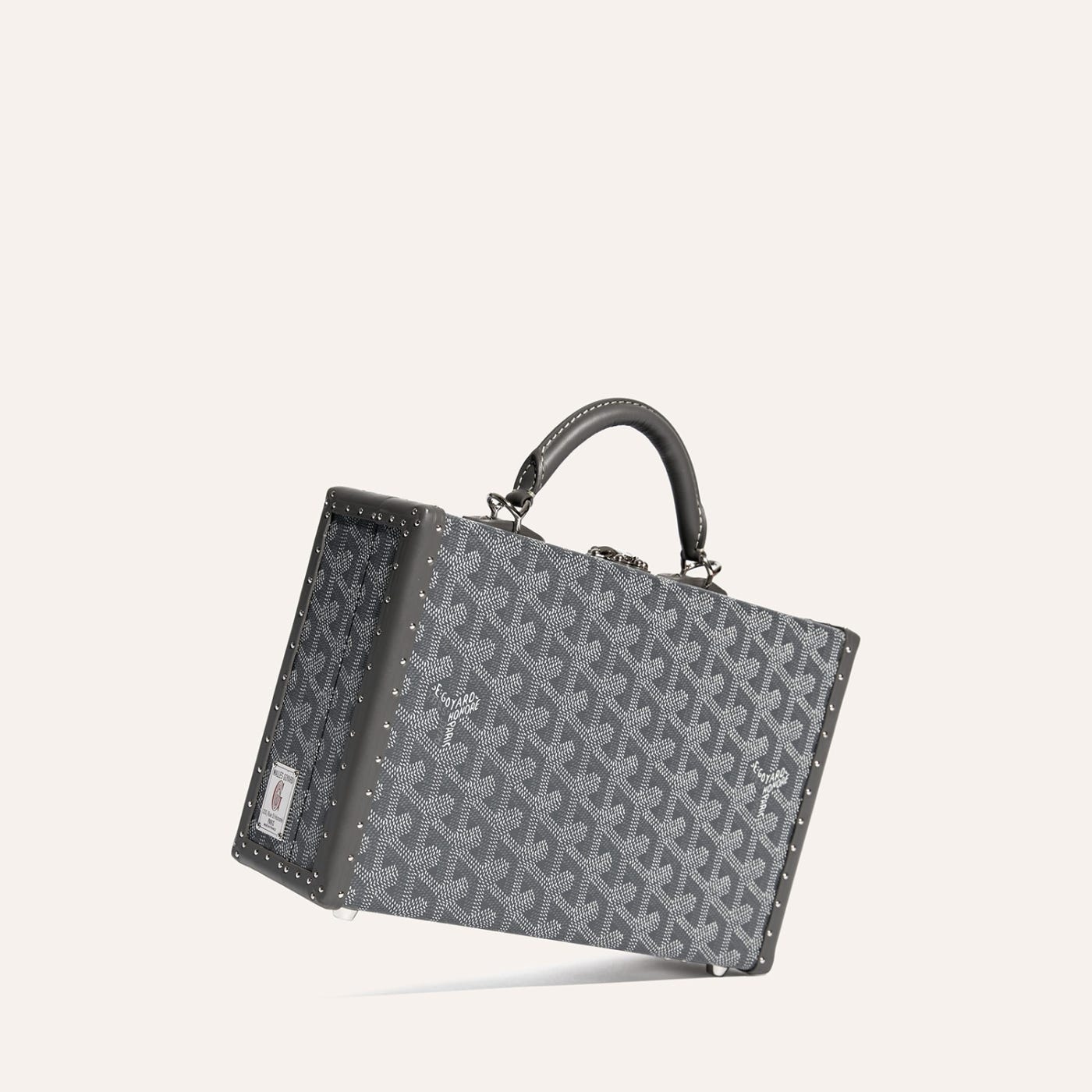 Goyard Grand Hôtel Trunk Bag Grey - Image 3